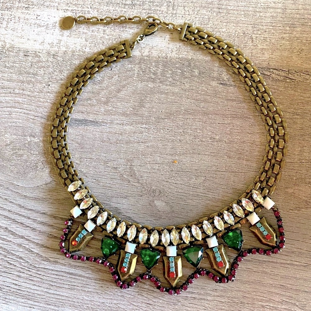 NWOT Stella & Dot Multi-color statement necklace